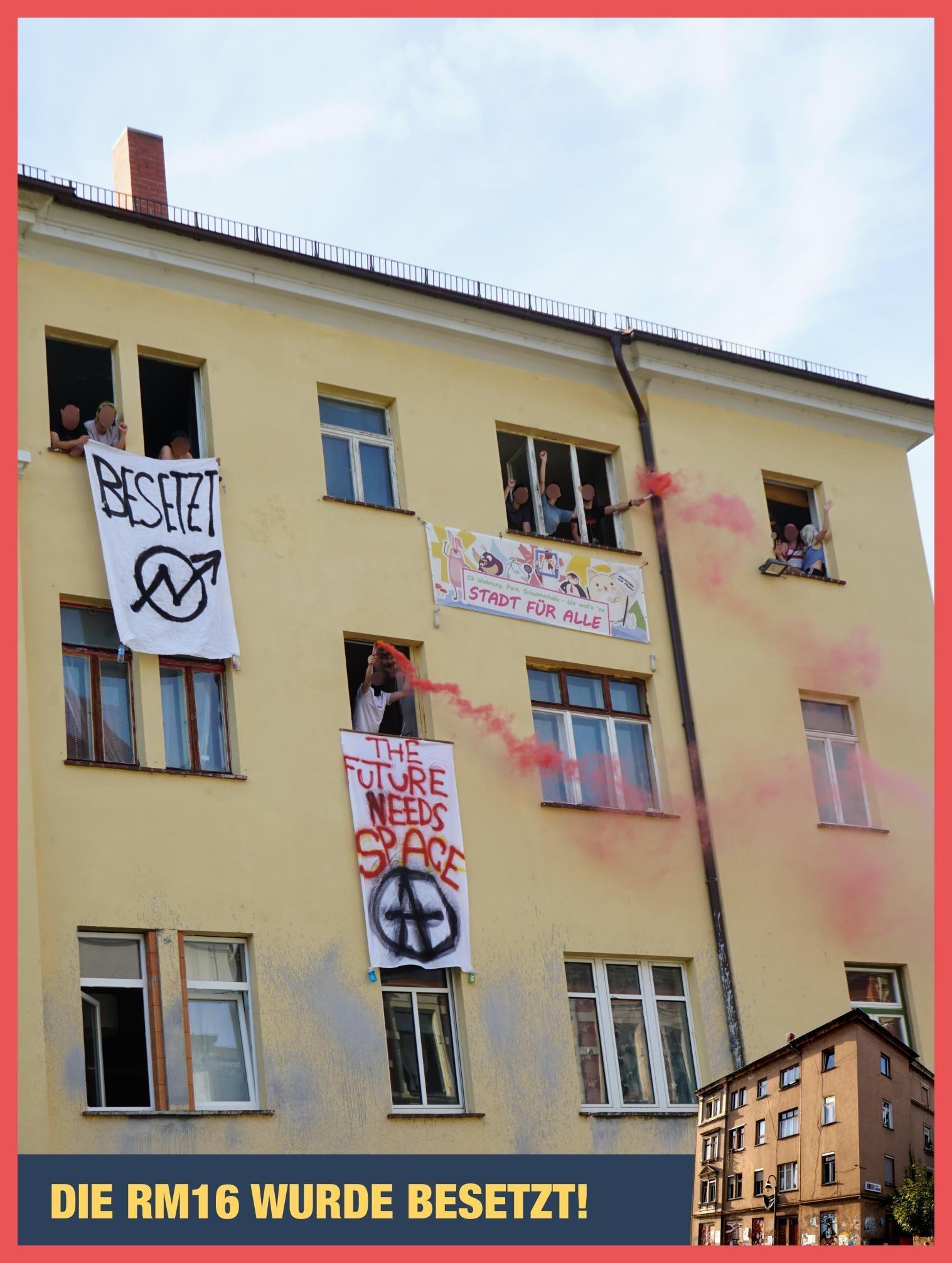 DIE RM16 WURDE BESETZT